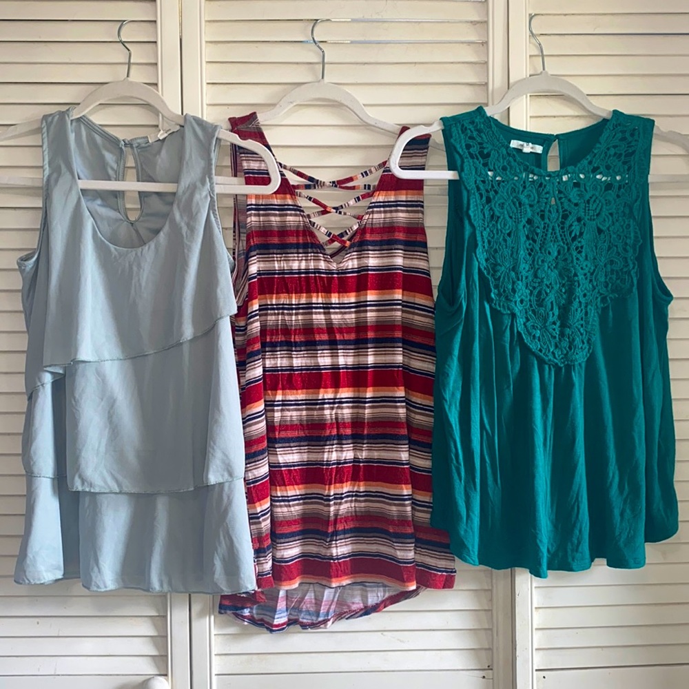 Maurices tank tops - lot of 3